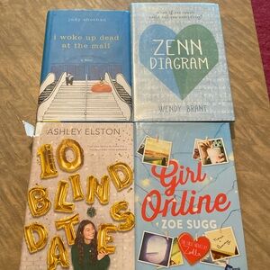 4 Hard Cover Young Adult Novels